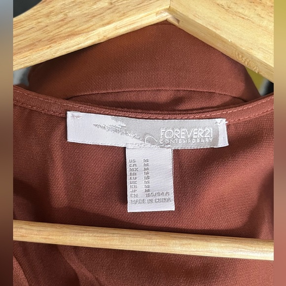 Forever 21 pleated wrap dress - Picture 8 of 10